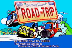 Road Trip - Shifting Gears Title Screen